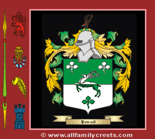 Powers Coat of Arms, Family Crest - Click here to view