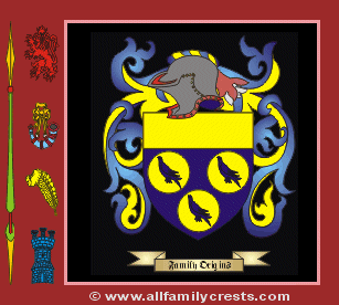 Prat Coat of Arms, Family Crest - Click here to view