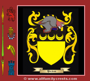 Preston-ireland Coat of Arms, Family Crest - Click here to view