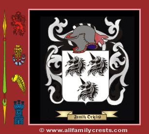 Preston Coat of Arms, Family Crest - Click here to view