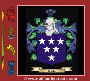 Preyd Coat of Arms, Family Crest - Click here to view