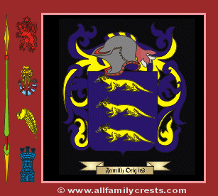 Proud Coat of Arms, Family Crest - Click here to view