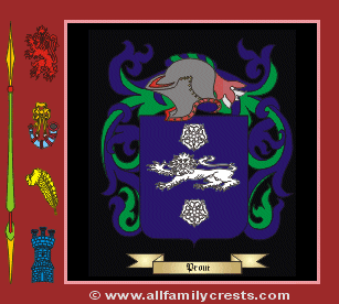 Prout Coat of Arms, Family Crest - Click here to view