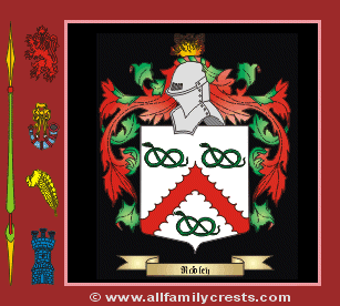 Raddley Coat of Arms, Family Crest - Click here to view