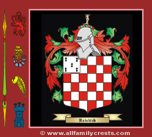 Rain Coat of Arms, Family Crest - Click here to view