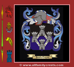 Rawson Coat of Arms, Family Crest - Click here to view