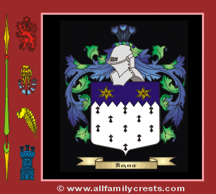 Raymar Coat of Arms, Family Crest - Click here to view