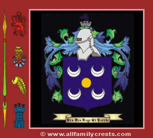Rea Coat of Arms, Family Crest - Click here to view