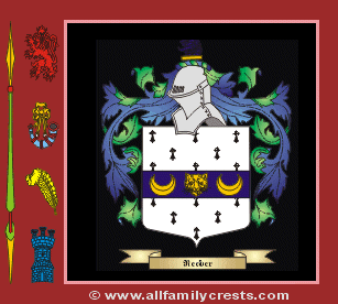 Reder Coat of Arms, Family Crest - Click here to view