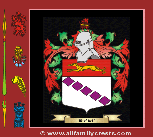 Richbel Coat of Arms, Family Crest - Click here to view