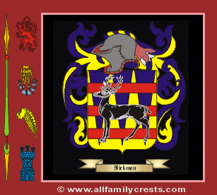 Richman Coat of Arms, Family Crest - Click here to view