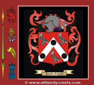 Ridlee Coat of Arms, Family Crest - Click here to view