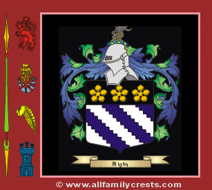 Rigbe Coat of Arms, Family Crest - Click here to view