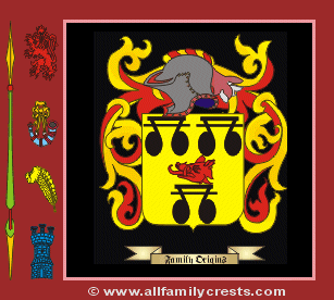 Ringrose Coat of Arms, Family Crest - Click here to view