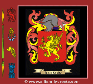 River Coat of Arms, Family Crest - Click here to view