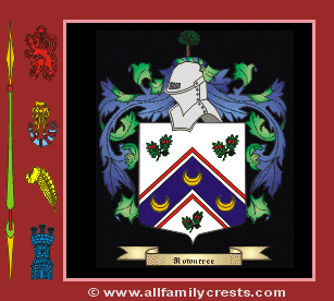 Roantree Coat of Arms, Family Crest - Click here to view