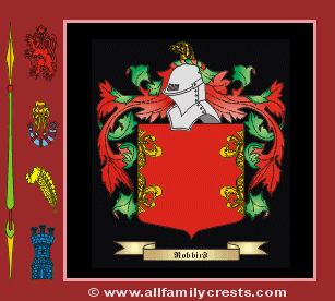 Robbyns Coat of Arms, Family Crest - Click here to view