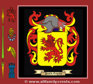Robert-wales Coat of Arms, Family Crest - Click here to view