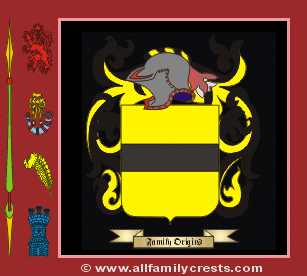 Roddenberg Coat of Arms, Family Crest - Click here to view