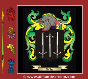 Rolins Coat of Arms, Family Crest - Click here to view