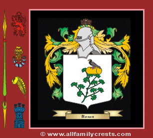 Ronan Coat of Arms, Family Crest - Click here to view