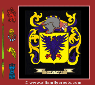 Roose Coat of Arms, Family Crest - Click here to view
