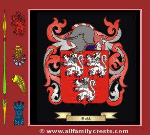 Ros Coat of Arms, Family Crest - Click here to view