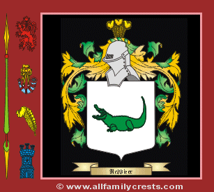 Rositer Coat of Arms, Family Crest - Click here to view