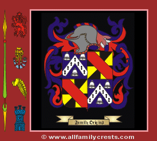 Rudland Coat of Arms, Family Crest - Click here to view