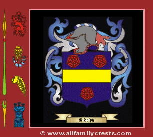 Rudolf Coat of Arms, Family Crest - Click here to view