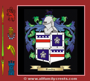 Rumsey Coat of Arms, Family Crest - Click here to view