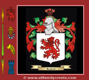 Rusel Coat of Arms, Family Crest - Click here to view