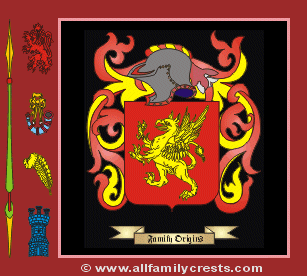 Ryver Coat of Arms, Family Crest - Click here to view