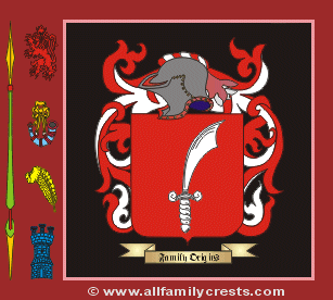 Sabo Coat of Arms, Family Crest - Click here to view