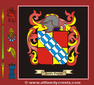 Sackville Coat of Arms, Family Crest - Click here to view