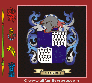 Sandford Coat of Arms, Family Crest - Click here to view