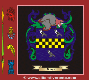 Sawyer Coat of Arms, Family Crest - Click here to view