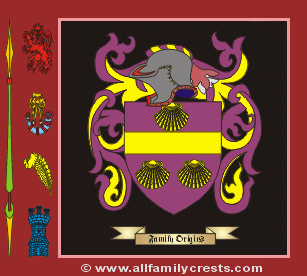 Schank Coat of Arms, Family Crest - Click here to view