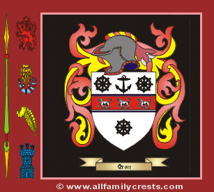 Scot-ireland Coat of Arms, Family Crest - Click here to view