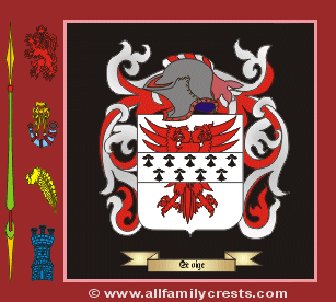 Seoige Coat of Arms, Family Crest - Click here to view