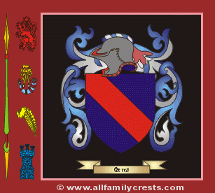 Seres Coat of Arms, Family Crest - Click here to view
