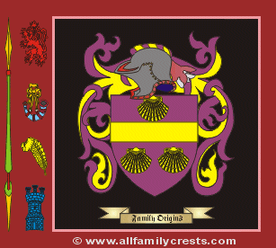 Shanke Coat of Arms, Family Crest - Click here to view