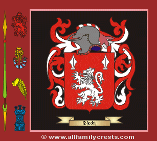 Shedy Coat of Arms, Family Crest - Click here to view