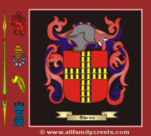 Sheeran Coat of Arms, Family Crest - Click here to view