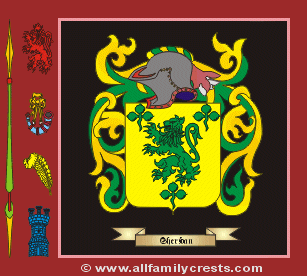 Sheeridan Coat of Arms, Family Crest - Click here to view
