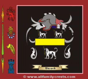 Sheppard Coat of Arms, Family Crest - Click here to view