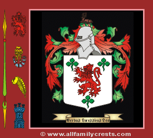 Sheridan Coat of Arms, Family Crest - Click here to view