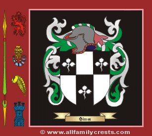 Simon Coat of Arms, Family Crest - Click here to view