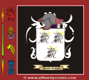 Skeffington Coat of Arms, Family Crest - Click here to view