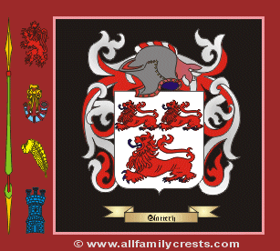 Slatery Coat of Arms, Family Crest - Click here to view